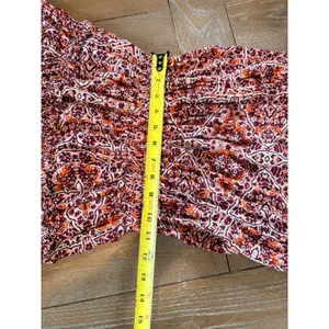 MISA Los Angeles Calista Sleeveless Mini Dress Women Red XS thumbnail 7