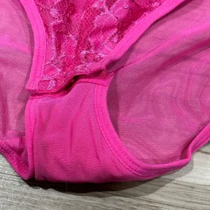 NEW Juicy Couture Pink Lace Bodysuit Women’s Medium thumbnail 3