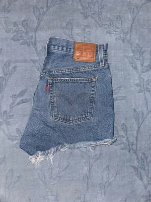 Levi’s 501 Denim Shorts Medium Wash thumbnail 2