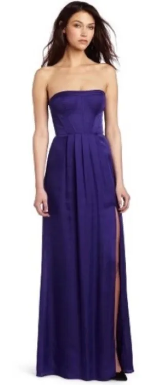 BCBGMAXAZRIA Formal Purple Dress thumbnail 1
