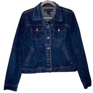 Express Blue Jeans Jacket(Size Large) thumbnail 1