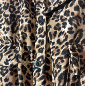 Above and Beyond Size S Leopard Cheetah Animal Print Button-Front Jumpsuit thumbnail 3