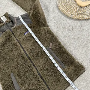 Patagonia Women's Fleece Retro-X Jacket Full Zip Stand-Up Collar Dark Walnut S thumbnail 15