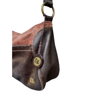 The Sak IRIS Medium Hobo Bag Teak-multi Y2K Style Metallic Brass Hardware thumbnail 9