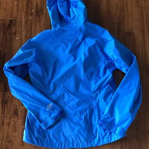 Columbia Omnitech Waterproof Blue Rain Jacket Women’s Size Extra Small XS EUC thumbnail 6