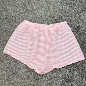 Altar'd State Pink Gingham Shorts thumbnail 5