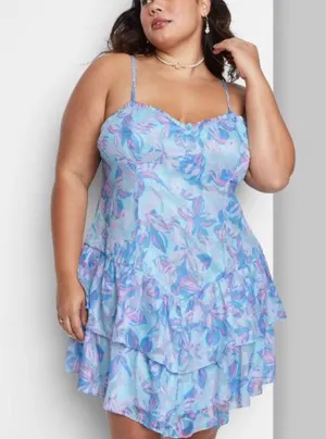 Wild Fable Floral Dress thumbnail 1
