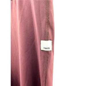 Vuori Womens Performance Joggers Rosewood Red Drawstring Activewear Pants 30x26 thumbnail 2
