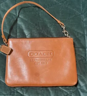 Vintage Coach Wristlet Leather thumbnail 1