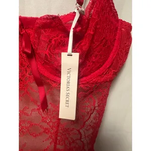 NWT Victoria’s Secret Wicked Babydoll Dress Size Large Red No Underwear thumbnail 3
