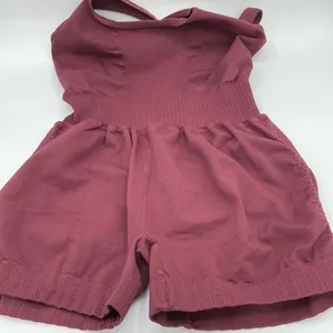 Free People Movement NEW! Movement X THE CLASS GOOD KARMA XS/S Runsie Shorts Onesie thumbnail 1