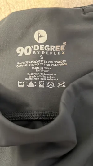 90 Degrees by Reflex Green Leggings thumbnail 4