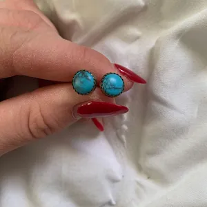 Turquoise Earrings Blue thumbnail 1