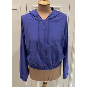 Z‎ By Zella Women's Full Zip Lightweight Hoodie Jacket Purple Size XS Athleisure thumbnail 3
