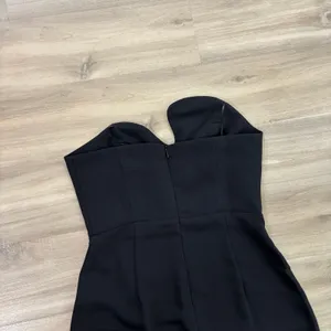 Amanda Uprichard X Revolve Strapless Puzzle Black Gown Dress Women Size Small thumbnail 7