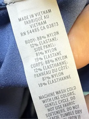 OFFLINE by Aerie Real Me Super Flare Hi-Rise Leggings Blue Medium Short Inseam thumbnail 10