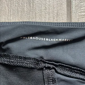 White House Black Market Black High-Rise Leggings thumbnail 3