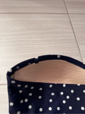 Merona Sheer Polka Dot Strapless Swim Top thumbnail 7