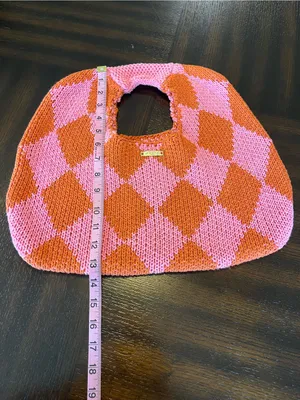 Kopari Limited Edition Diamond Knit Shoulder Bag thumbnail 8
