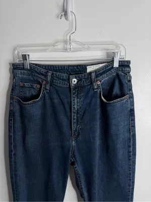 Rag & Bone Casey High Rise Ankle Flare Chelsea Wash Size 30 Minimalist Casual thumbnail 7