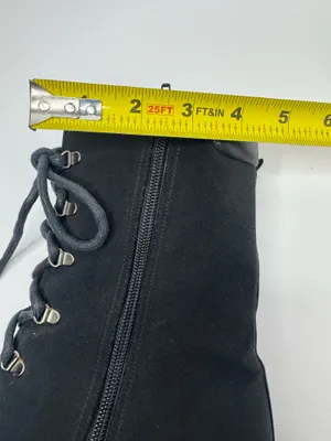Stuart Weitzman Black Gore-Tex Side Zip Boots Womens Size 7B thumbnail 9