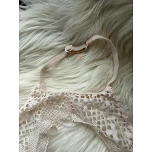 Victorias Secret Light Pink Lace Bralette with Adjustable Strap thumbnail 3