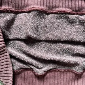 Aerie Burgondy Crew Neck Sweatshirt thumbnail 3