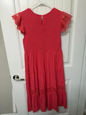 Midi dress Red Size XL thumbnail 4