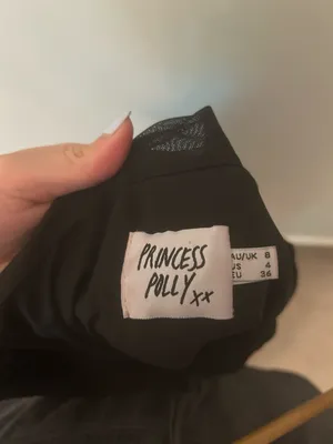 Princess Polly Mini Dress Black thumbnail 3