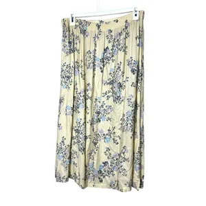 Vintage Sag Harbor‎ Floral Print Maxi Skirt Size Medium thumbnail 5