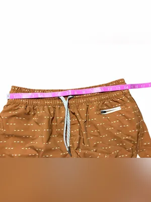 Vuori Clementine 2.0 Shorts Small 2” Women’s Brown Arrows Running Drawstring thumbnail 6