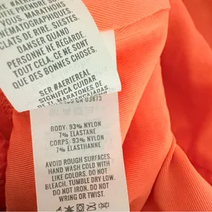 Aerie Waffle Scalloped One Piece‎ Swimsuit in a coral/neon Size XXL thumbnail 6