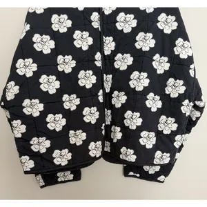 Free People Chloe Floral Quilted Jacket Night Blooms Women's Size Small thumbnail 6