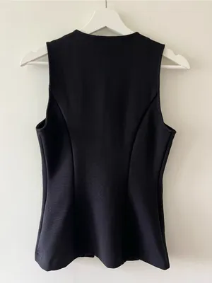 Maeve Button-Front Knit Vest Size XS thumbnail 4