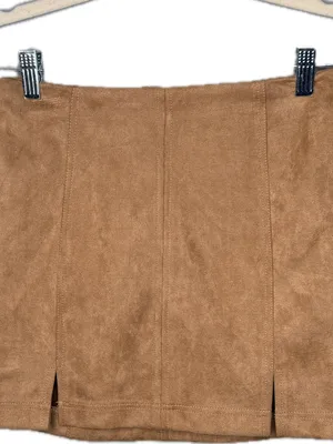 Cloud Ten Vegan Suede Mini Skirt nwt thumbnail 2