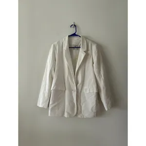 Abercrombie & Fitch Linen Cotton Blend Blazer NWT Size M thumbnail 3