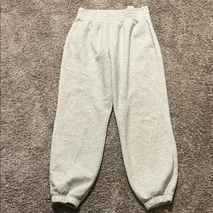 Abercrombie & Fitch YPB Neoknit Women's Gray‎ Jogger Sweatpants Medium thumbnail 3