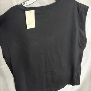 A New Day Black Muscle Tank Crop Top XL thumbnail 2