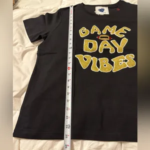 Just Madison Black Game Day Vibes T-Shirt - NWT - Size XL thumbnail 12