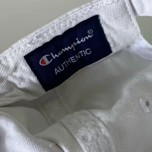 Champion White Spellout Baseball Cap Hat thumbnail 4