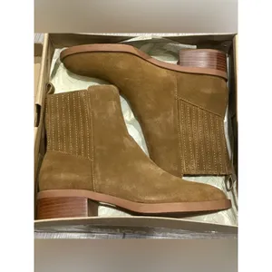 Dolce Vita BrownSuede Chelsea Ankle Boot Farlin size 8.5 thumbnail 3