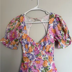 Hello Molly Multicolor Floral Midi Dress thumbnail 4