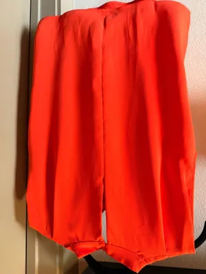 Babaton Carter Cowl Neck Blouse Orange thumbnail 6