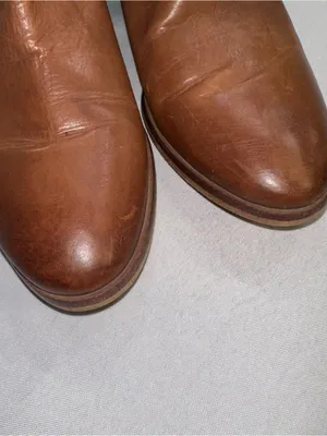 Sam Edelman Palmer Tan Leather Buckle Strap Ankle Boots Side Cutout 7.5M thumbnail 13