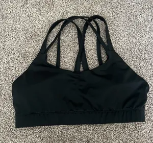 C9 by Champion Black Multi-Strap Sports Bra thumbnail 1