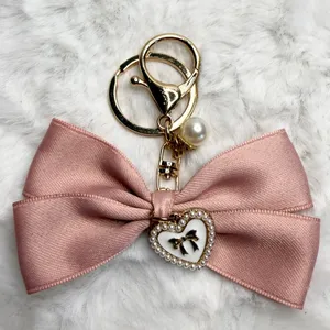 Fashion Bow Keychain Handbag Purse Bag charm thumbnail 1