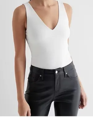 Abercrombie White Bodysuit thumbnail 1
