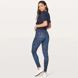 Lululemon Wunder Under Hi-Rise Tight 28” City Lights Multi Black Leggings Size 2 thumbnail 2