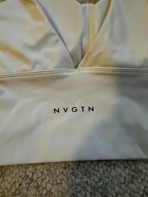 NVGTN Sports Bra White thumbnail 3