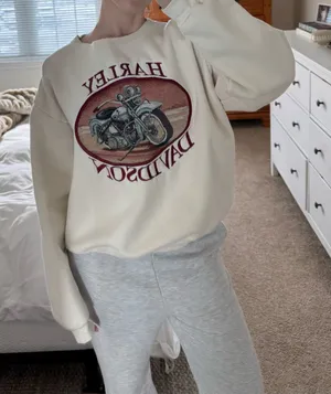 Vintage Harley Davidson crewneck thumbnail 1